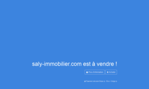 Saly-immobilier.com thumbnail