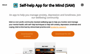 Sam-app.org.uk thumbnail