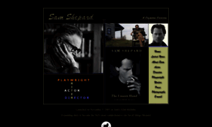 Sam-shepard.com thumbnail