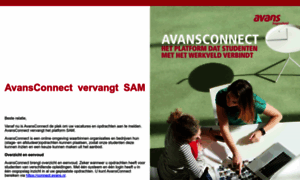 Sam.avans.nl thumbnail
