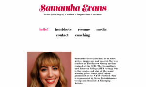 Samantha-evans.com thumbnail