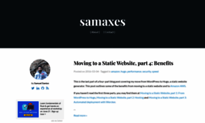 Samaxes.com thumbnail