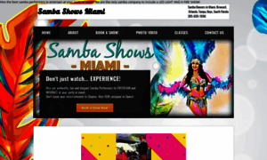 Sambashowsmiami.com thumbnail