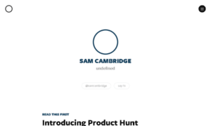Samcambridge.co.uk thumbnail