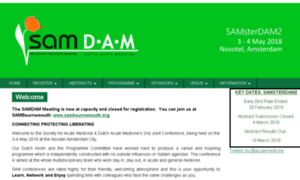 Samdam2018.org thumbnail