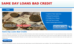 Same.day.loans.bad.credit.12monthloans1000.co.uk thumbnail