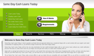 Samedaycashloanstoday.org.uk thumbnail