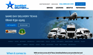 Samedaydeliverytexas.com thumbnail