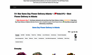 Samedayflowerdeliveryatlanta.com thumbnail