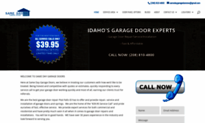 Samedaygaragedoors.net thumbnail