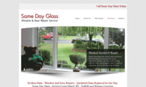 Samedayglass.net thumbnail