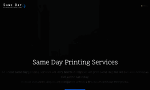 Samedayprintingservices.com thumbnail