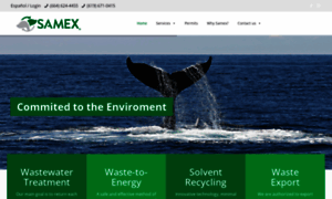 Samex-env.com thumbnail