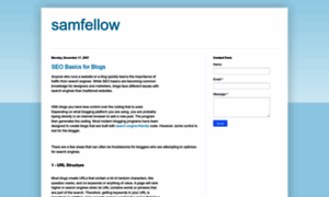 Samfellow.blogspot.com thumbnail