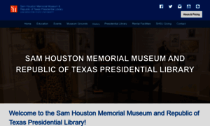 Samhoustonmemorialmuseum.com thumbnail