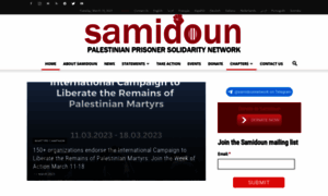 Samidoun.ca thumbnail