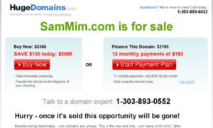 Sammim.com thumbnail