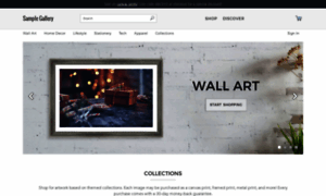 Sample-gallery.artistwebsites.com thumbnail