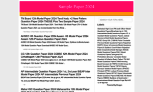 Sample-papers.in thumbnail