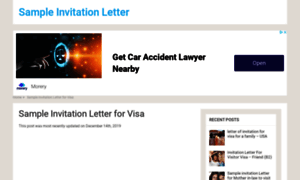 Sampleinvitationletter.info thumbnail