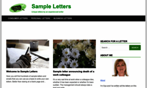 Sampleletters.website thumbnail