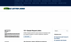 Sampleletterword.com thumbnail