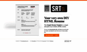 Sampleresumetemplate.net thumbnail