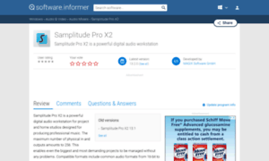 Samplitude-pro-x2.software.informer.com thumbnail