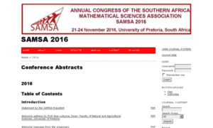 Samsa-congress.org thumbnail
