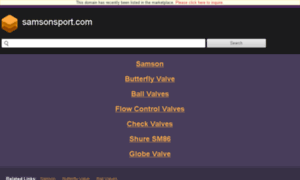 Samsonsport.com thumbnail