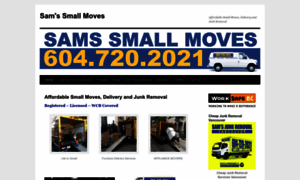 Samssmallmoves.ca thumbnail