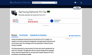 Samsung-network-pc-fax.software.informer.com thumbnail