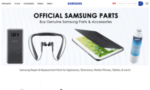 Samsungcanadaparts.com thumbnail