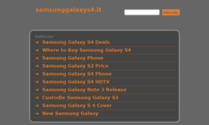 Samsunggalaxys4.it thumbnail