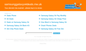 Samsunggalaxys4deals.me.uk thumbnail