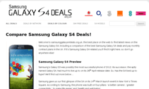 Samsunggalaxys4deals.org.uk thumbnail