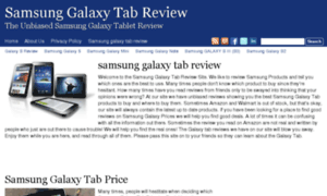 Samsunggalaxytabreview.net thumbnail