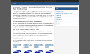 Samsungmobilefirmware.com thumbnail