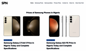 Samsungpricesnigeria.com thumbnail