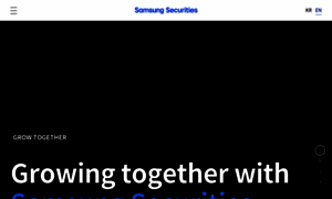 Samsungsecurities.com thumbnail