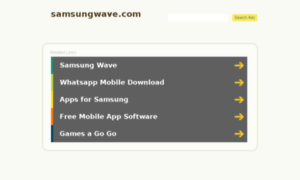 Samsungwave.com thumbnail