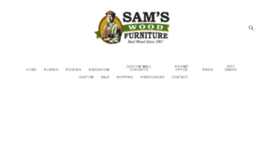 Samswoodfurniture.com thumbnail