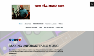 Samthemusicman.com thumbnail