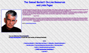 Samuel-beckett.net thumbnail