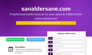 Sanaldersane.com thumbnail