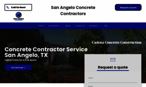 Sanangelo-concrete.com thumbnail