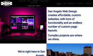 Sanangelowebdesign.com thumbnail