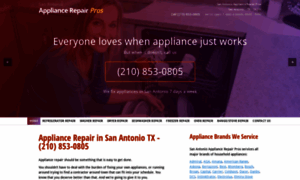 Sanantonio-appliancerepairpros.com thumbnail