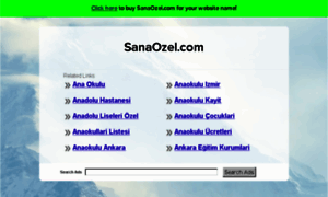 Sanaozel.com thumbnail