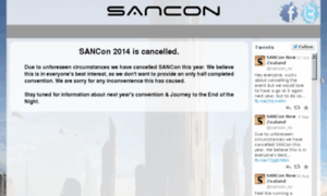 Sancon.org.nz thumbnail